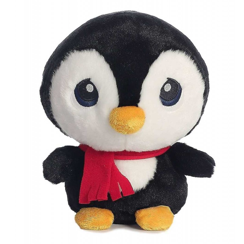 Buy Cute Stuffed Embroidered Eyes Baby Penguin Plush Animal Soft Toy Online  at Lowest Price in India | GRABADEAL