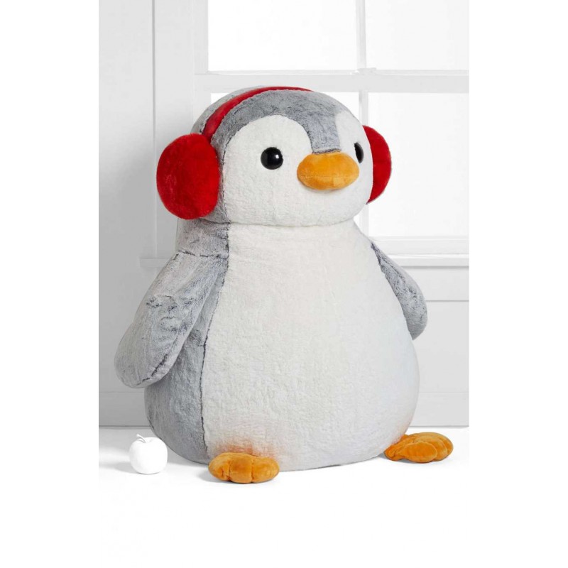 big penguin stuffed animal