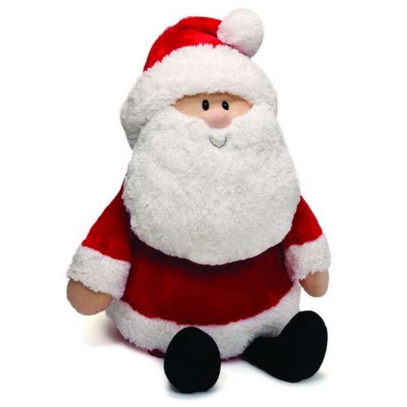 big stuffed santa claus