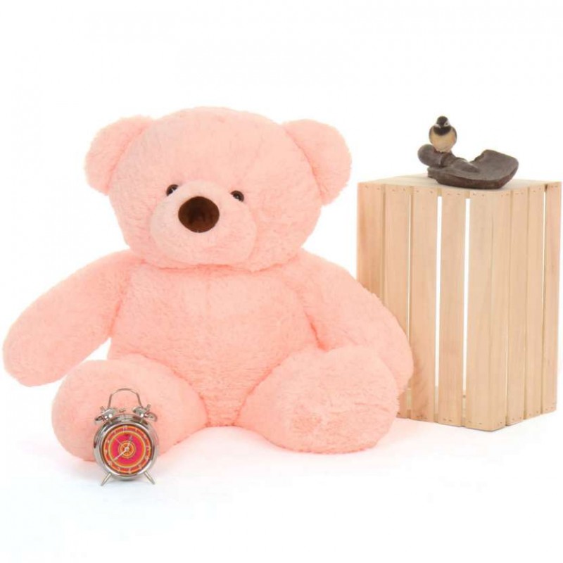 Buy 3 Feet Fat and Huge Pink Teddy Bear Online at Lowest Price in India |  GRABADEAL
