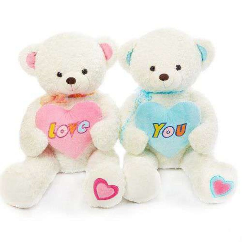couple teddy bear online shopping