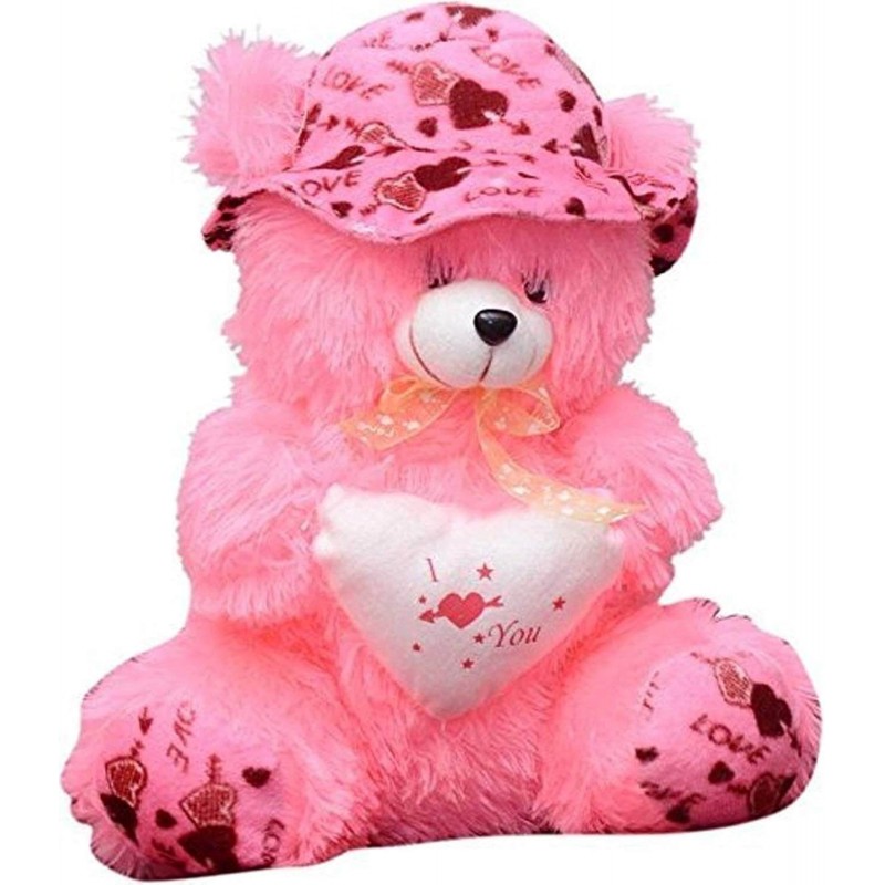 pink fluffy bear