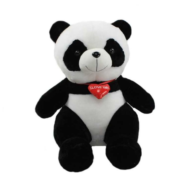 2 Feet Panda Soft Toy With I Love You Heart