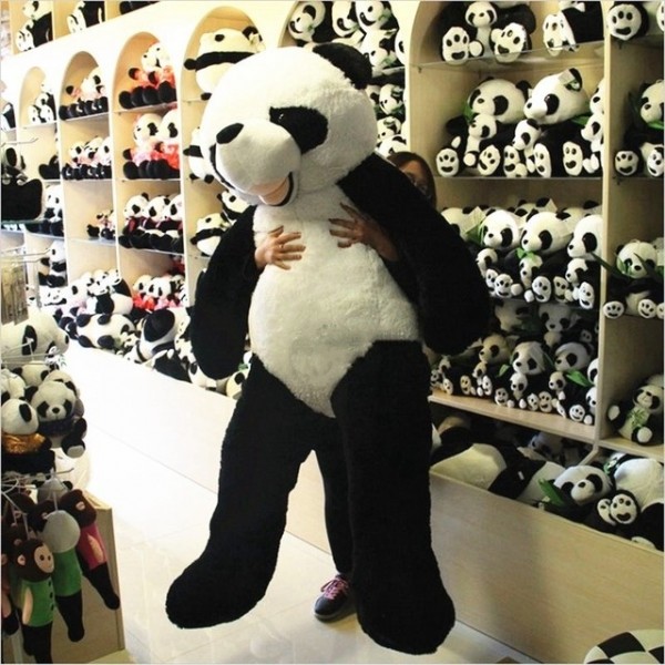 Giant 5 Feet Huge Laughing Panda Teddy Bear Soft Toy