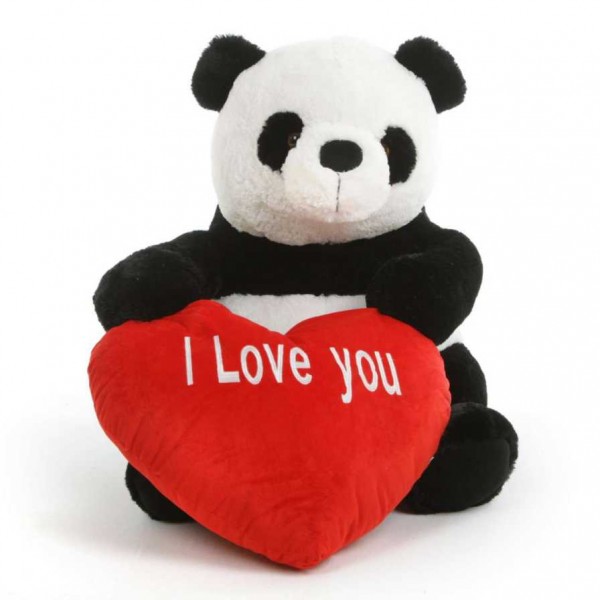 Giant 3.5 Feet Gao Panda Teddy Bear Soft Toy with Big Heart