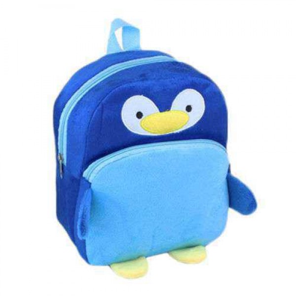 Navy Blue Penguin Baby Bag Stuffed Soft Plush Toy