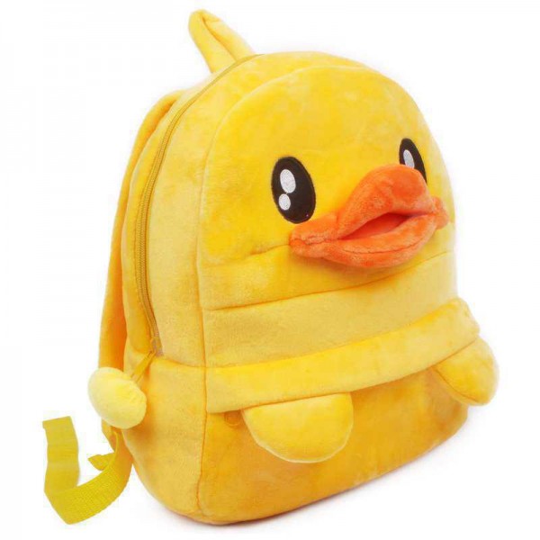 Personalized Yellow Duck Baby Bag Stuffed Soft Plush Toy