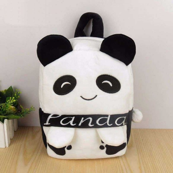 Personalized Black and White Panda Baby Bag Stuffed Soft Plush Toy