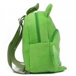 Green Frog Baby Bag Stuffed Soft Plush Toy