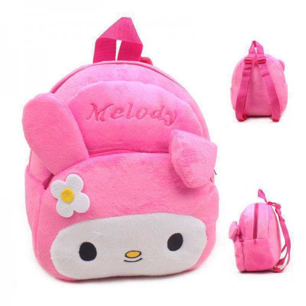 Cute Pink Melody Baby Bag Stuffed Soft Plush Toy