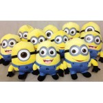 Dave, Stuart and Jorge Minion Plush Soft Toy - Pack of 3