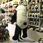 Giant 5 Feet Huge Laughing Panda Teddy Bear Soft Toy