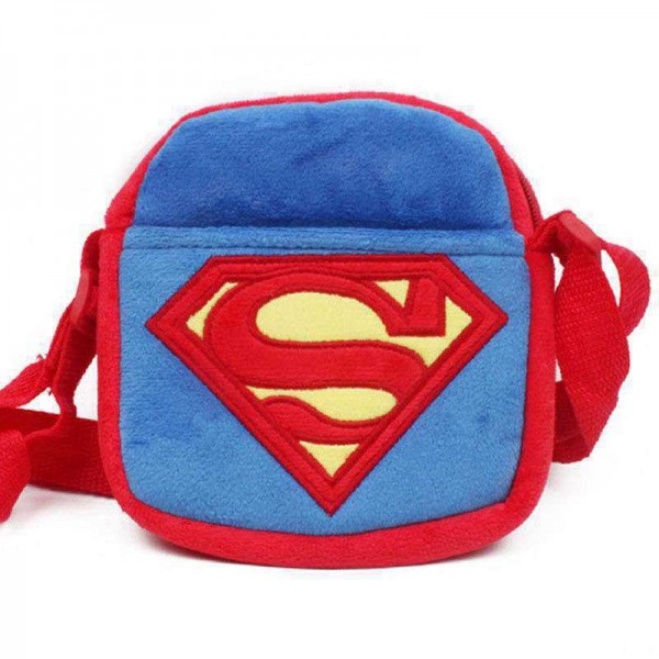 Blue and Red S Sling Baby Bag Stuffed Soft Plush Toy