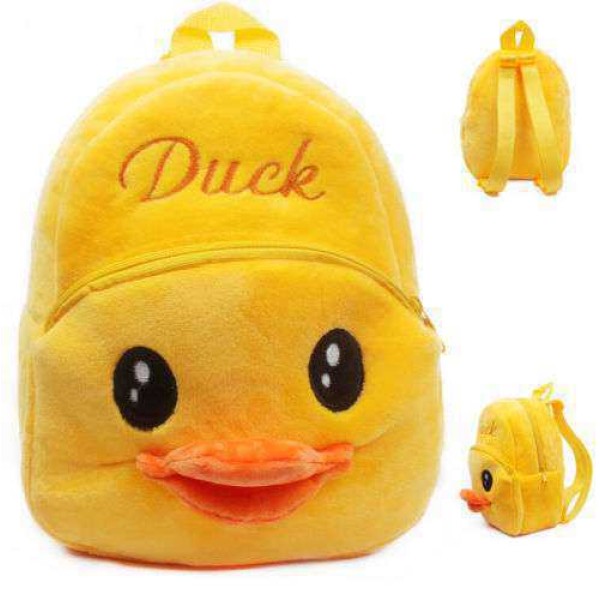 Cute Yellow Duck Baby Bag Stuffed Soft Plush Toy