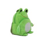Green Frog Baby Bag Stuffed Soft Plush Toy