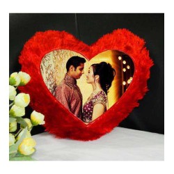 Heart Shaped Photo Cushions